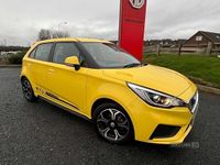 Used MG MG3 Excite 106 HP (77 kW) 2022 Yellow Hatchback