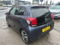 Used Peugeot 108 Allure 82 HP (60 kW) 2017 Blue Hatchback