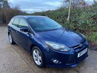 Used Ford Focus Zetec 2013 Blue Estate