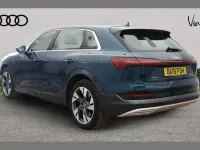 Used Audi e-tron Advanced 300 kW (408 HP) 2019 Blue SUV