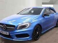 Used Mercedes A200 AMG 136 HP (100 kW) 2015 Blue Hatchback
