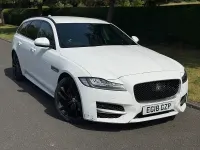 Used Jaguar XF R-Sport 2018 White Estate