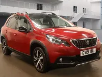 Used Peugeot 2008 GT-line 110 HP (80 kW) 2019 Red SUV