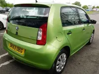 Used Skoda Citigo 60 HP (44 kW) 2013 Green Hatchback
