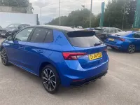 Used Skoda Fabia Monte Carlo 113 HP (83 kW) 2024 Race blue metallic black magic pearl effect Hatchback