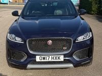 Used Jaguar F-Pace S 300 HP (220 kW) 2017 Blue SUV
