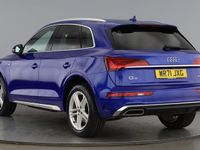 Used Audi Q5 S-Line 200 HP (147 kW) 2021 Blue SUV