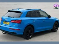Used Audi Q5 Black Edition 190 HP (139 kW) 2019 Blue SUV