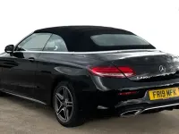 Used Mercedes C220 AMG Line Premium 194 HP (142 kW) 2019 Black Cabriolet