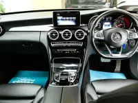 Used Mercedes C220 AMG line 170 HP (125 kW) 2017 Black Sedan