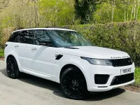 Used Land Rover Range Rover Sport Autobiography Dynamic 306 HP (225 kW) 2019 White SUV
