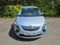 Used Vauxhall Zafira Tourer 140 HP (102 kW) 2015 Silver MPV
