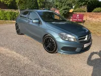 Used Mercedes A220 AMG 170 HP (125 kW) 2014 Blue Hatchback