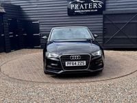 Used Audi A3 Cabriolet S-Line 150 HP (110 kW) 2015 Black Cabriolet