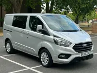 Używany Ford Transit Custom Limited 130 KM (95 kW) 2021 Srebrny Kombi