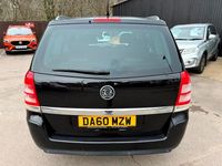 Used Vauxhall Zafira Elite 110 HP (80 kW) 2010 Black MPV