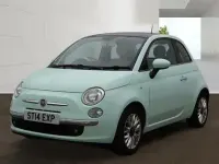 Used Fiat 500 Lounge 69 HP (50 kW) 2014 Green Hatchback