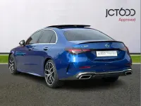 Used Mercedes C300e AMG Line Premium Plus 254 HP (186 kW) 2024 Blue Sedan