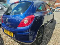 Used Vauxhall Corsa Club 2009 Blue Hatchback
