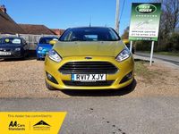 Used Ford Fiesta Zetec 2017 Yellow Hatchback