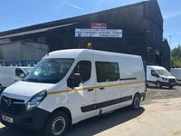 Used Vauxhall Movano Edition 135 HP (99 kW) 2021 White MPV