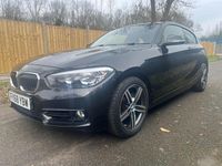 Used BMW 120 Sport Line 184 HP (135 kW) 2018 Black Hatchback