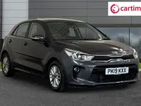 Used Kia Rio 84 HP (61 kW) 2019 Grey Hatchback