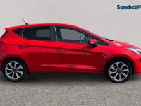 Used Ford Fiesta Trend 75 HP (55 kW) 2021 Red Hatchback