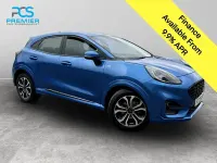 Used Ford Puma ST-Line 125 HP (91 kW) 2023 Desert island blue (exclusive paint) SUV