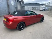Używany BMW 218 Sport Line 2018 Pomarańczowy Kabriolet