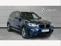 Used BMW X3 M Sport 180 HP (132 kW) 2019 Blue SUV