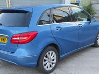 Used Mercedes B180 SE 109 HP (80 kW) 2013 Blue MPV