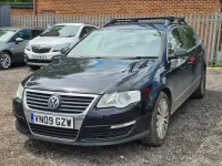 Used VW Passat Highline 140 HP (102 kW) 2009 Black Estate