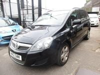 Used Vauxhall Zafira 115 HP (84 kW) 2012 Black MPV