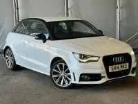 Used Audi A1 S-Line 2014 White Hatchback