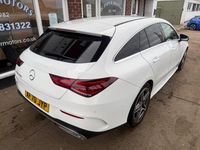 Used Mercedes CLA200 Shooting Brake AMG line 2020 White Estate