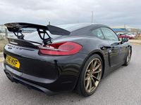Used Porsche Cayman GT4 385 HP (283 kW) 2016 Black Coupe