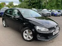 Used VW Golf VII Edition 125 HP (91 kW) 2016 Black Hatchback