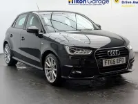 Used Audi A1 Sportback S-Line 125 HP (91 kW) 2016 Black Hatchback
