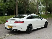 Used Mercedes E220 AMG Line Premium Plus 2017 White Coupe