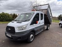 Begagnad Ford Transit 125 HK (91 kW) 2015 Vit Cab