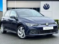 Used VW Golf VIII GTE 245 HP (180 kW) 2021 Blue Hatchback