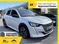 Used Peugeot e-208 Premium 100 kW (136 HP) 2022 White Hatchback