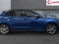 Used VW Polo R-line 116 HP (85 kW) 2019 Blue Hatchback