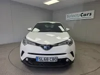 Used Toyota C-HR 122 HP (89 kW) 2018 White SUV