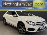 Used Mercedes GLA200 AMG line 136 HP (100 kW) 2016 White SUV