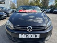 Used VW Golf Cabriolet SE 105 HP (77 kW) 2015 Black Cabriolet