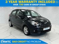 Used Ford Ka Plus Zetec 70 HP (51 kW) 2018 Black Hatchback