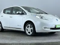 Used Nissan Leaf Acenta 80 kW (109 HP) 2017 White Hatchback