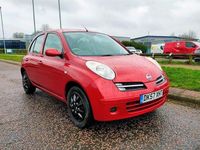 Used Nissan Micra 2007 Red Hatchback